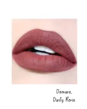 Girlactik Long Lasting Matte Lip Paint Liquid Lipstick Demure, USA Brand Boxed