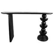 Willow & Silk Wooden 140cm Black Avoca Console/Side Table/Furniture/Home Decor
