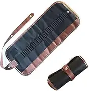 DIY Clay Canvas Chisel Roll - 36 Slots Heavy Duty Pottery Tool Storage Bag for Pumpkin Carving & Sculpting