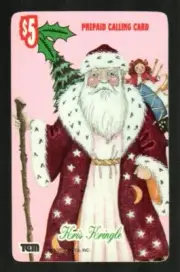 TCM ASSOCIATES Kris Kringle Phone Card