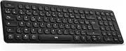 [T'nB] Wireless Keyboard Rechargeable Slim Pro Ultra Slim Design Doluble Bluetooth Connection and USB-A - Black