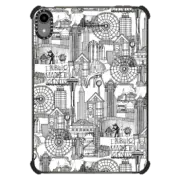 iPad mini (6th gen) iPad Impact Case Seattle black white iPad