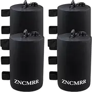 Canopy Water Weight Bag Leg Weights for Pop Up Canopy, Tent, Gazebo, Set of 4, Black
