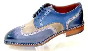 Jose Real Nabuk Antracite Cort Blue