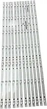 DSJATPX LED Backlight Strip(12) Fit for TCL 75P8M 75EB600 75EP660 75EP662 75EP662X1 75EP663 75EP663X 75U6800C