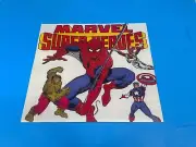 MARVEL SUPER-HEROES INCREDIBLE HULK SPIDER-MAN CAPT AMERICA STORM PIN UP NEW.