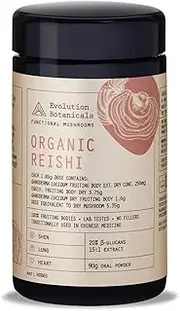 Reishi Extract Organic 15:1 Fuctional Mushrooms 90g