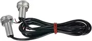 Amosfun Universal 18mm Led Lights Car Motor Rear Tail Lights 12v Drl 9w Led Running Fog High Brightness