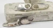 5 new sterling silver large size Lobster clasps with rings - 16mm each