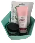 Body Shop Beauty Vitamin E Cleanser Moisture Cream Drops Youth Sheet Mask Gift