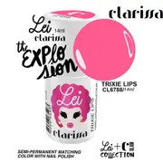 Clarissa she trixie lips 14 ml uv/led nail polish