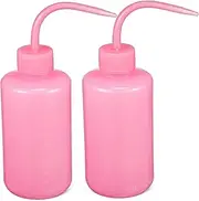 Gatuida 2Pcs Eyelash Washing Bottles with Digital Scale Squeeze Water Bottle for Precise Irrigation Makeup Cleaning and Plant Watering Eyelash Cleaning Bottle