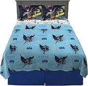 Franco Kids Bedding Super Soft Microfiber Sheet Set, Full, Batman