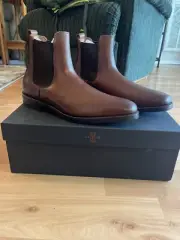 Allen Edmonds Liverpool Chelsea boots 10.5D Dainite Sole
