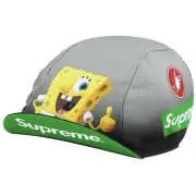 SOLDOUT Supreme SpongeBob SquarePants Castelli Cycling Hat | SS25 | OS | Black