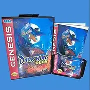 Linker Wish 16 Bit Sega MD Game Darkwing Duck With Box And Manual 16bit MD Game Card For Sega Mega Drive For Genesis