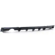 Performance diffuser black gloss with tailpipe double F30 F31 316 318 320 (for: BMW)