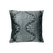 Rapee Decoration Cushion Cover Tux Leaf - Silver 50 x 50 cm