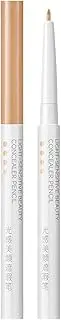 Slideach Multifunctional Concealer Stick, 16CM 0.5g Slideach Full Coverage Concealer Pencil, Waterproof Color Corrector for Dark Circles, Change the Lipline Concealer Pen, for All Skin Types