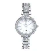 Roberto Carati Winslet Crystal Silver Women's Watch M9061-V3
