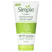 Simple Kind To Skin Moisturising Facial Wash 150mL