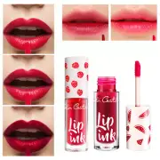 Lip Glaze Fruit Lip Glaze Juice Lip Dye Makeup Lip Gloss Matte Long Lasting ]