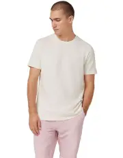 [Ben Sherman] Jacquard T-shirt in Ecru