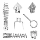 7 Pcs Drain Cleaner Cutter Head Set 16mm for Pipeline Dredging Machine