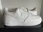 NIKE AIR FORCE 1 LOW '07 CRAFT WHITE SUMMIT OFF WHITE SZ 11 CN2873-101
