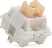 Outemu Cream Yellow Pro V2 Switch, 5Pin Pre-Lubed Silent Tactile Switch for Custom Mechanical Keyboard(110PCS)