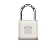 Xiaomi Kitty Smart Touch Fingerprint Door Lock USB Charging Keyless Anti Theft Padlock Mijia Travel Case Drawer Safety Lock - Silver