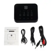 NEW 1 To 3 Car Bluetooth 4.0 Stereo Launcher Splitter Audio Adapter Transmitter