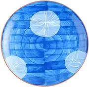 Salad Plate Nordic Creative Dinner Plate, Hand-Painted Ceramic 11 Inch Plate, Under-Glazed Porcelain Plate Microwave Oven Safety Durable