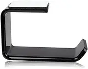 Headset Stand Headset Holder Simple Headphone Stand Holder Hanger Hook Tape Under Desk Dual Headset Stand Mount Earphone Holder Easy to Use Desktop Headset Holder (Color : Black, Size : 2pcs)
