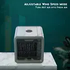 Portable Air Conditioner Cooling Fan AC Humidifier Purifier US Mini Desk LED New