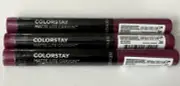 Revlon Colorstay Matte Lite Crayon 005 Sky High 0.049 oz. 1.4 gr. Lot of 3