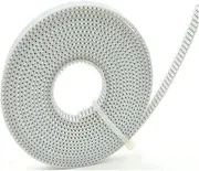 Transmission Belt Polyurethane Steel PU GT2 Timing Belt Small Backlash 3D Printer 2GT Open Synchronous Belt 2GT-6 Width 4/6/9/10/15mm V-Belt (Size : 3Meters, Color : 15mm)