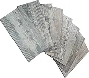 AULIGET 100-Piece Subway Tiles Peel and Stick Backsplash PVC Tile, 3" x 6" Vintage Wood Stick on Tiles for Backsplash Kitchen, Bathroom, Laundry Room, Camper, Fireplace