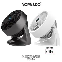 在飛比找Yahoo!奇摩拍賣優惠-VORNADO沃拿多 渦流空氣循環機 633-TW　黑色/白