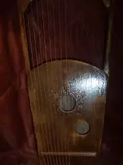 Lyre, Handmade with 16 strings Sun Flair Vintage wood