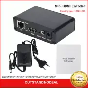 Mini HDMI Encoder Portable H.265 Encoder H264 1920x1080 For Live Streaming os67