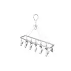 [2 x 12] Pegs Aluminum Alloy Hanger Airer Dryer Rack Laundry Sock Underwear