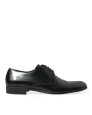 Lace-Up Leather Dress Shoes