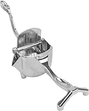 Cabilock Thicken Aluminum Alloy Manual Lemon Squeezer Fruit Juicer for Citrus Pressing for Home Kitchen and Restaurants Easy to Use Effortless Juice Extraction Silver