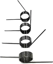 V-Spring,Torsion Spring,10pcs Wire Diameter 1.8mm V-Type Spring Torsion Spring Outer Diameter 10-20mm Angle 180/120/90/60 Degree (Color : 1.8x12mm 9 Laps (90 Degrees))