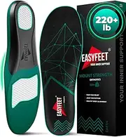 Premium Anti-Fatigue Shoe High Arch Support Insoles Men Women - Plantar Fasciitis Inserts - Orthotic Inserts Shoe Sole Standing All Day - Flat Feet Foot - Work Boot Insoles
