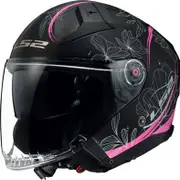 LS2 OF603 Infinity II Lotus, open face helmet , color: Matt Pink/Black , size: XL