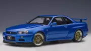 1:18 for AUTOART for Nissan for Skyline for GT-R for R34 for V-Spec II with Blue