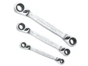 Teng 6503RX - Multidrive Ratchet Ring Spanners 8-19mm 3 Piece