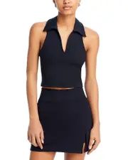 Beyond Yoga Heather Rib Prep Cropped Tank